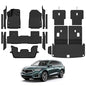 Floor Mats for 2022-2026 Acura MDX, Trunk Mat with Backrest Mat and 2nd Backrest Mat & Door Sill Guard All Weather TPE Protector for Acura MDX Accessories - size: 16)MDX|2022-2026