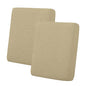 Easy-Going Stretch Individual Loveseat Couch Cushion Cover Sofa Cushion Furniture Protector Sofa slipcover Soft Flexibility with Elastic Bottom (2-Piece Loveseat Cushion Cover, Beige) - color: Beige, size: 2-piece