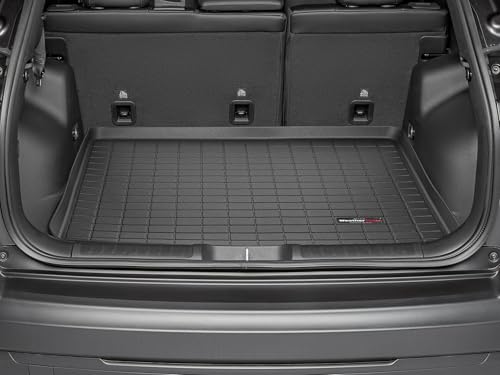WeatherTech Cargo Trunk Liner for Jeep Cherokee, Behind 2nd Row (401373), Black - color: Black