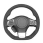 MEWANT Hand Stitched Steering Wheel Cover Wrap for Subaru WRX 2015-2021 / WRX STI 2015-2021 Steering Wheel Accessories(Customized Private Link) - color: Customized Private Link for Alcantara