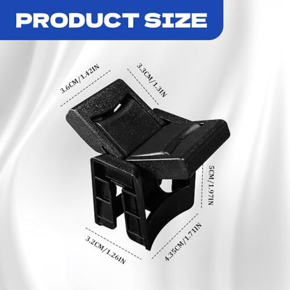Cup Holder Insert Divider, Car Cup Holder Insert, Drink Holder Insert Replaces 55618-0E170-C0, Car Accessories Center Console Cup Holder Divider Compatible with Toyota Highlander 2014-2019