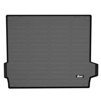 IKON MOTORSPORTS TPE Cargo Trunk Liner, Compatible with 2019-2025 BMW X5 G05 5 Passenger, Custom Fit All Weather Protection Heavy Duty 3D Rear Trunk Tray Cargo Mats Protector, Black
