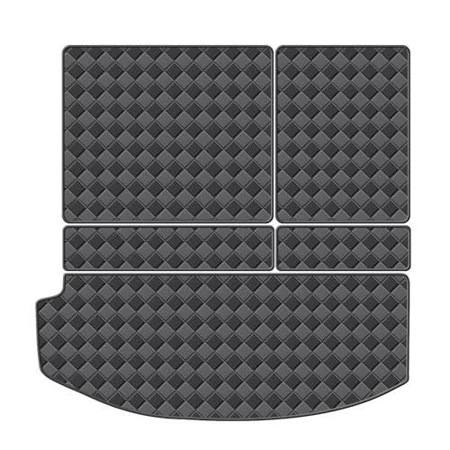 Cargo Mat & Backrest Mats for 2018-2024 Buick Enclave Accessories, Waterproof Rear Cargo Liner Rear Trunk Liner Back Seat Cover Protector - size: 2018-2024 Buick Enclave