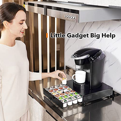 SICHEER K Cup Organization Storage Drawer Maker K Cup Holder Coffee Pod Organizer Stand Tray Counter Rack Countertop Maker Stand Capsules Compatible with Keurig Accessories Holds 36 Pods - size: 36 Pod Capacity