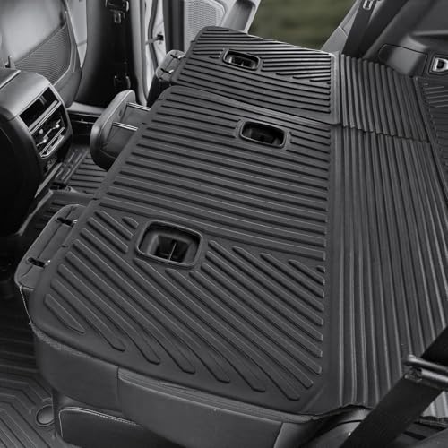 Cargo Mat for 2022-2025 2026 Jeep Grand Cherokee Accessories, Full Coverage All Weather Trunk Cargo Liner with Backrest Protectors (Include 4xe Not for L or WK)