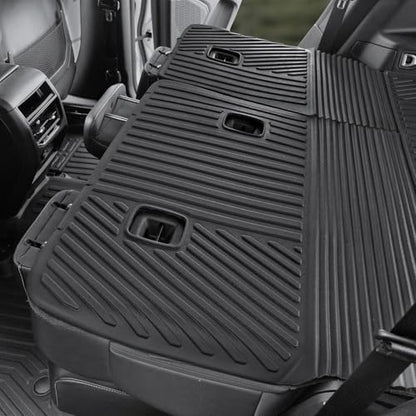 Cargo Mat for 2022-2025 2026 Jeep Grand Cherokee Accessories, Full Coverage All Weather Trunk Cargo Liner with Backrest Protectors (Include 4xe Not for L or WK)