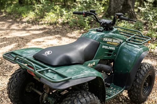 Seat Cover - Polaris Trail BOSS Xplorer 250-300-325-350-400 4X4 1988-2001 SEAT Cover Black