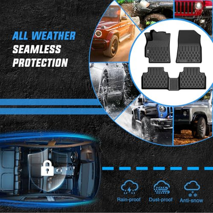Nilight Floor Mats for Kia K4 2025 2026 All Weather Custom Fit Heavy Duty Floor Liners - color: 2025-2026 Kia K4
