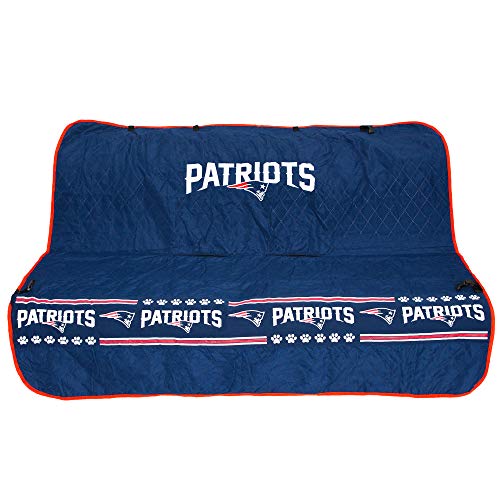 NFL CAR SEAT COVER - NEW ENGLAND PATRIOTS Waterproof, Non-slip BEST Football LICENSED PET SEAT cover for DOGS & CATS. - color: New England Patriots
