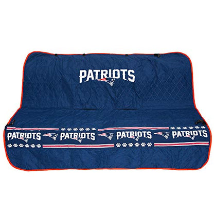 NFL CAR SEAT COVER - NEW ENGLAND PATRIOTS Waterproof, Non-slip BEST Football LICENSED PET SEAT cover for DOGS & CATS. - color: New England Patriots
