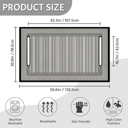 Golf Cart Seat Covers, Universal Golf Cart Seat Towel Blanket for Yamaha, EZGO, Club Car, Icon and More 2-Seat Carts, 100% Microfiber Keeps Seat Comfortable and Clean - color: black
