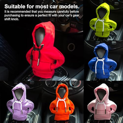 Gear Shift Hoodie,Car Shift Knob Hoodie,Funny Sweater Hoodie for Gearshift,Automotive Interior Accessories（Red） - color: 1*Red