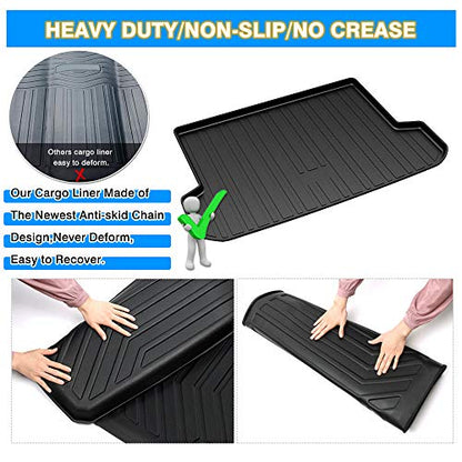 Powerty Fit for Trunk Mat Lexus RX350 RX450h 2016 2017 2018 2019 2020 2021 2022 All Weather TPO Rear Cargo Liner (Not for RX350 L or RX450h L) - size: Cargo Mat｜For｜16-22｜Lexus RX350 RX450h