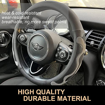 Comfy Grip Steering Wheel Cover, Anti-Slip Design, Universal 14.5-15 Inch(Silicone Gray) - color: 4.Gray, size: Medium(Standard) Size[14 1/2''-15'']