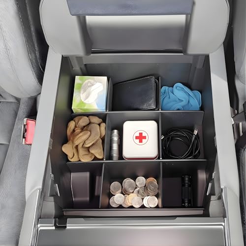 Center Console Organizer for Ford F150 (select 2024-2026 models) (full console w/bucket seats ONLY) - Made in USA - SLX197