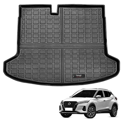 for Nissan Kicks 2018-2024 Cargo Mats Trunk Liner All Weather TPE Rubber Protection Mats (Cargo Liner) - color: Cargo Liner