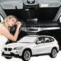 for BMW X1 E84 2011-2015 Windshield Sun Shade - 4 Layers Car Sunshades for Front Windows Shade Cover Custom Fit X1 E84 Sun Visor 250T Retractable Shade Blocks UV Rays Car Accessories - size: for BMW X1 E84 2011-2015