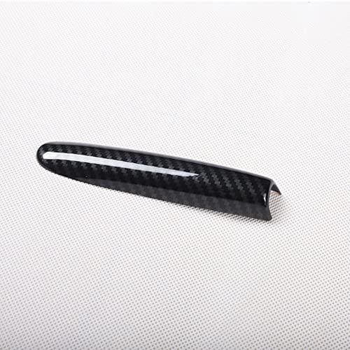 for Honda Civic 2012 2013 2014 2015 Carbon Fiber Style ABS Door Window Lift Buttons Cover Trim, Brake Handle Handbrake Cover, Air Condition Panel Cover Trim (Handbrake Cover Trim) - style: Handbrake Cover trim