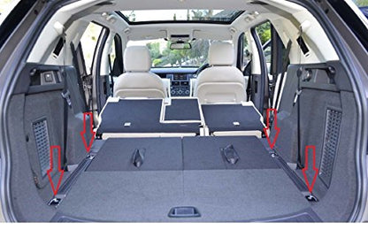 Floor Style Automotive Trunk Mesh Cargo Net for Land Rover Discovery Sport 2015-2023 - Car Accessories - Premium Cargo Net for SUV- Vehicle Carrier Organizer for Land Rover Discovery Sport