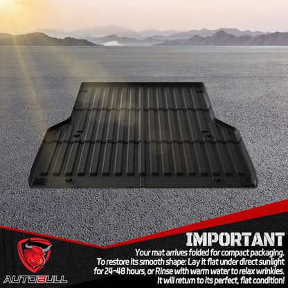 Truck Bed Mat Bed Liner Fit for Toyota Tacoma 2005-2023 (5FT,60.3"), Vehicle Truck Bed Liner Custom Fit All Weather Protection TPE Pickup Car Bed Mat - style: 14)2005-2023 |Toyota Tacoma Bed Mat (5FT)