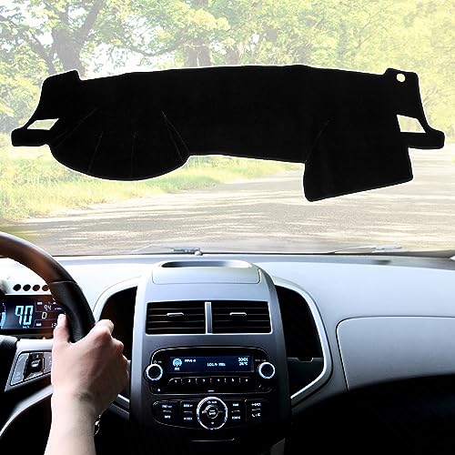 X AUTOHAUX Polyester Dashboard Cover Mat Protector Non Slip Mat Carpet Replacement for Subaru Legacy Outback 2005-2009