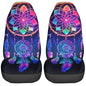 Dujiea Dream Catcher with Feathers Car Front Seat Covers 2 Pcs Universal Auto Seat Covers Front Seats Only, Vehicle Bucket Seat Protectors Fit for Most Car SUV Sedan and Truck - color: Dream Catcher With Feathers