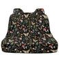 Butterfly Mushroom Flower Print Rear Bench Towel Seat Covers, Nonslip Back Seat Cover Washable Bench Seat Covers, Wear-Resistant Car Seat Covers Protector for Dogs - color: Butterfly Mushroom Flower