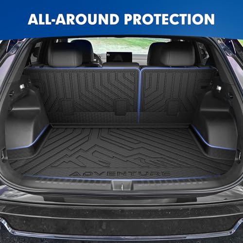 Mixsuper Cargo Liner for Honda Prologue 2024 2025 2026, All Weather Trunk Mat Backrest Mat TPE Back Seat Cover Protector for Prologue Accessories - size: 24-26 |Prologue| Cargo & Backrest Mat