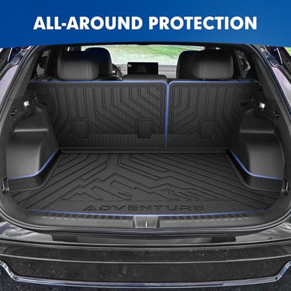 Mixsuper Cargo Liner for Honda Prologue 2024 2025 2026, All Weather Trunk Mat Backrest Mat TPE Back Seat Cover Protector for Prologue Accessories - size: 24-26 |Prologue| Cargo & Backrest Mat