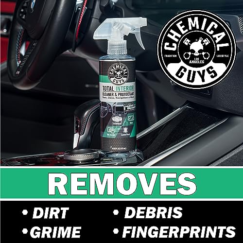 Chemical Guys Total Interior Cleaner and Protectant, New Car Smell (Safe for Cars, Trucks, SUVs, Jeeps, RVs & More) 128 fl oz - SPI234 - size: 128 Fl Oz (Pack of 1), style: New Car