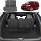 AOMSAZTO Cargo Mat Compatible with 2024 2025 2026 Toyota Grand Highlander: Cargo Liner with Backrest Mat 2-in-1 - All Weather TPE Trunk Mat for Grand Highlander Accessories (Not Fit Highlander) - style: 2024-2026 | For Toyota Grand Highlander Cargo Mat