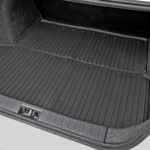 Floor Mats for Nissan Versa 2020-2025, All Weather Floor Mats Trunk Cargo Liner and Door Sill Guards Accessories, Full Coverage Set - size: For Nissan Versa | 2020-2025