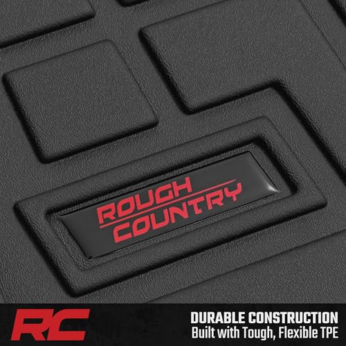 Rough Country Sure-Fit Cargo Mat for Toyota 4Runner (2025) - Custom Fit Rear Cargo Liner, All-Weather Protection, Made in USA - style: Rear Cargo