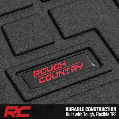 Rough Country Sure-Fit Cargo Mat for Toyota 4Runner (2025) - Custom Fit Rear Cargo Liner, All-Weather Protection, Made in USA - style: Rear Cargo
