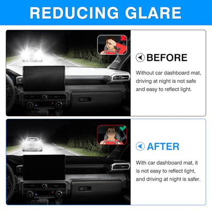 Autorder Dashboard Cover Mat for 2024 2025 2026 Toyota Tacoma / 2025 2026 Toyota 4runner Accessories Dash Cover Upgrade Velvet Dash Mat UV Rays Protector - size: 2024-2026 Toyota Tacoma
