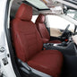 EKR Custom Fit CX5 Car Seat Covers for Select Mazda CX-5 Touring,Grand Touring 2013 2014 2015 2016 - Leatherette (Burgundy) - color: Leather (Burgundy), size: 2013-2016 CX-5 Touring