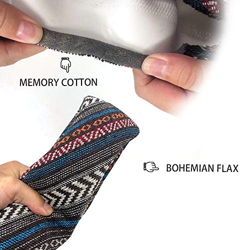 Universal 15inch Ethnic Style Baja Blanket Steering Wheel Cover with Coarse Flax Cloth and Sweat Absorption Anti Slip Car Wrap (Boho Dark) - style: Boho Dark