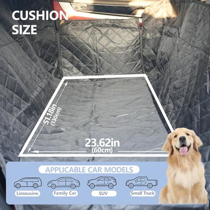Dog Car Seat Cover for Pets Waterproof Seat Cover Hammock Scratch Proof Nonslip Back Seat Pet Bed Mat for Travel Durable Soft Back Seat Covers for Cars Trucks and SUVs (23.5 x 51 inch) - color: Hammock