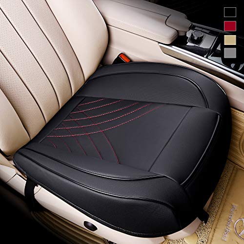 kingphenix Car Seat Cover: Easy to Install, Fits Most Cars, Vans, Trucks, and SUVs – Black & Red Line - color: Black & Red