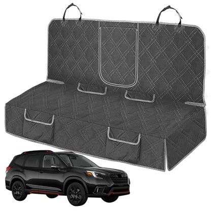 Dog Car Seat Cover Compatible with Subaru Forester 2002-2025, Waterproof Pet Bench Seat Cover for Back Seat, 600D Heavy Duty Scratch Proof Nonslip Truck Seat Covers for Dogs - size: 2002-2025 Forester