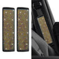 2PCS Bling Seat Belt Covers, Seat Belt Cover Pad, Car Seatbelt Shoulder Pads with Rhinestone, Auto Accessories Comfortable Automotive Neck Shoulder Mat Cushion for Car Truck SUV (AB) - color: AB