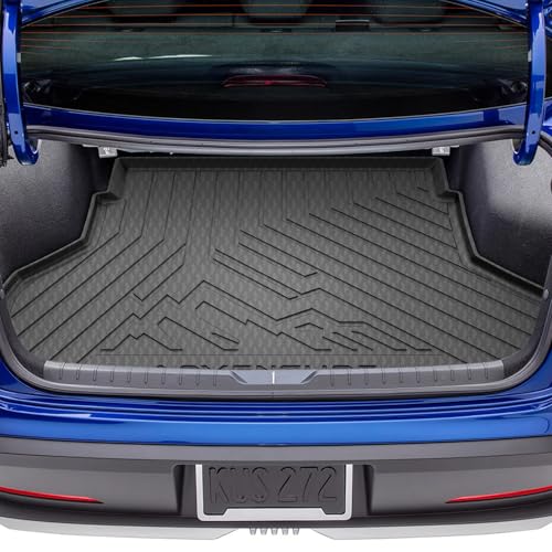 KUST Floor Mats Cargo Mat for Kia K4 2025 2026 Sedan, All Weather Rear Trunk Liner for K4 Accessories Cover TPE Rubber Raised Edge 4Pcs - style: For │ K4 2025-2026 │ Full Set