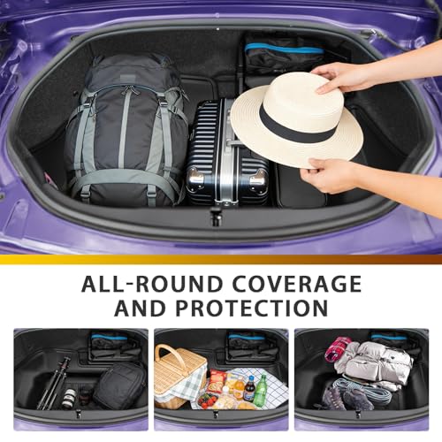 Powerty Trunk Mat for Mazda MX-5 Miata 2016-2025 2026 Accessories, All Weather Cargo Mat TPE Cargo Liner Replacement for Rear Trunk,Black - size: Cargo Mat｜For｜16-25｜Mazda MX-5 Miata