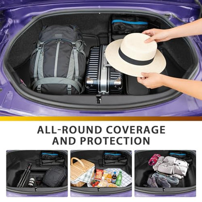 Powerty Trunk Mat for Mazda MX-5 Miata 2016-2025 2026 Accessories, All Weather Cargo Mat TPE Cargo Liner Replacement for Rear Trunk,Black - size: Cargo Mat｜For｜16-25｜Mazda MX-5 Miata