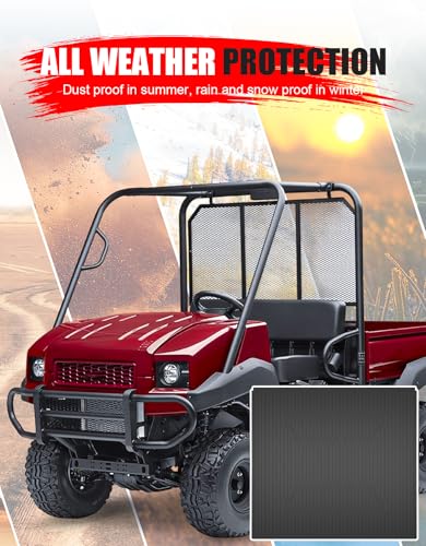 Bed Mat Liner for Kawasaki Mule 4010, TPE Rubber Rear Cargo Bed Mat All Weather Protection Slush Liner for Kawasaki Mule 2010 2500 3000 3010 4000 4010 1990-2025 Accessories,Replace #KAF25-023