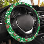 Christmas Ho Ho Ho Steering Wheel Covers Universal 15 Inch Car Wheel Cover,Anti-Slip Breathable Car Accessories Protector Fit for Trucks,Sedans,SUVs,Vans - color: Christmas Ho Ho Ho