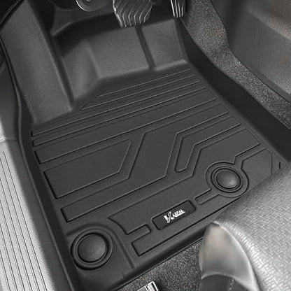 KARPAL Floor Mats for Nissan Rogue 2021-2025 2026 (Not for Sport), TPE Rubber All Weather Protection Floor Liners Nissan Rogue Accessories Car Mats, Front & 2nd Row & Cargo Liner - style: 2021-2026 | For Nissan Rogue | Full Set