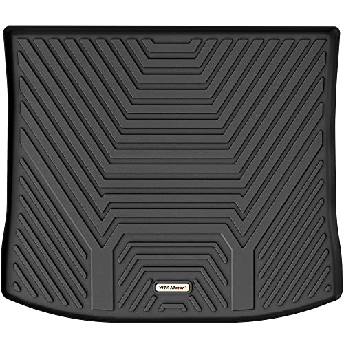 YITAMOTOR Cargo Trunk Liner Compatible with 2015-2026 Ford Edge, All Weather Custom Fit Black Cargo Mats - style: Ford Edge Cargo Mats