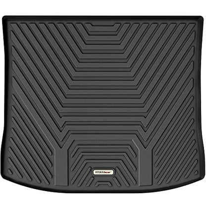 YITAMOTOR Cargo Trunk Liner Compatible with 2015-2026 Ford Edge, All Weather Custom Fit Black Cargo Mats - style: Ford Edge Cargo Mats