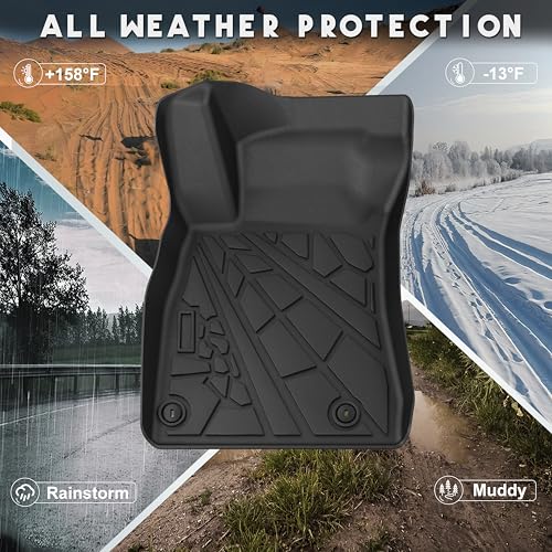 KARPAL Floor Mats for Nissan Sentra S/SV/SR 2020-2025 (Not fit 2026),TPE Rubber All Weather Protection Floor Liners Sentra Accessories Car Mats, Front & 2nd Row & Cargo Mat - style: 2020-2025 | For Nissan Sentra | Full Set